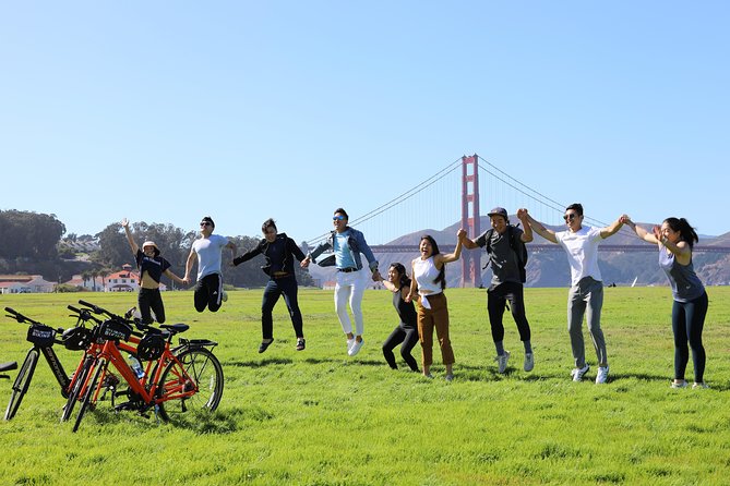 Scenic Golden Gate Bridge to Sausalito Bike Tour - From Fisherman’s Wharf to the Marina at 10:00 a.m.