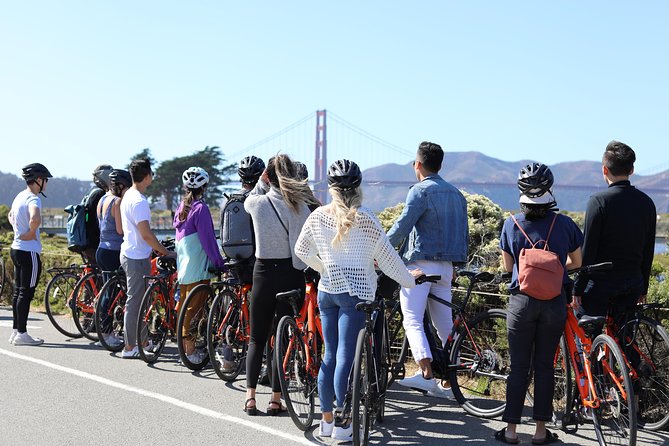 Scenic Golden Gate Bridge to Sausalito Bike Tour - The Palace of Fine Arts and Crissy Field