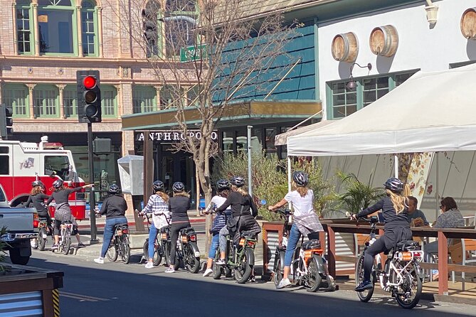 Self Guided Full Day E-bike Rental With Picnic Lunch - What the map adds to a free-form day