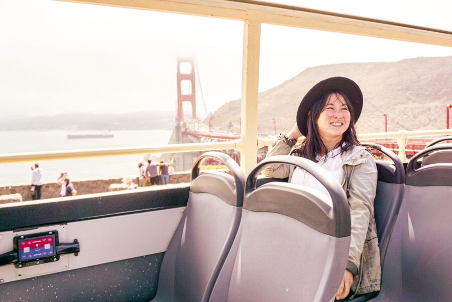 SF: Golden Gate Cruise & Hop-On Hop-Off Bus Tour (Save 15%) - Haight-Ashbury and Golden Gate Park