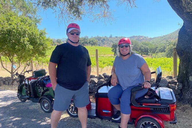 Sonoma Trike and Hike - 3 hour guided tour - Why an electric trike works well in Sonoma