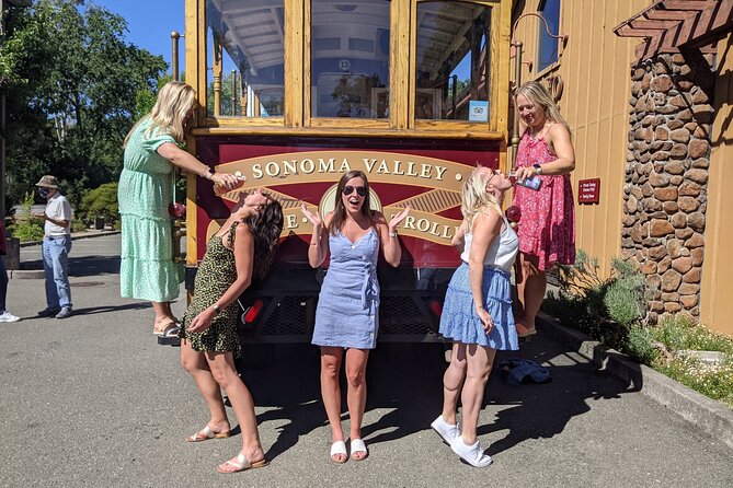 Sonoma Valley Open Air Wine Trolley Tour - The trolley is the star, but it is not guaranteed