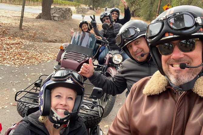 Sonoma Valley Sidecar Wine tours - The winery route: three stops from a strong Sonoma list