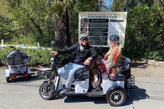 Sonoma Wine Country Electric Trike Tour - 5 hours - Meeting General Vallejo at his historic home