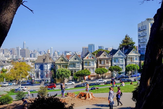 Ultimate Electric SF Bike Tour- food, icons & local hidden gems - The Presidio and the route toward the bridge