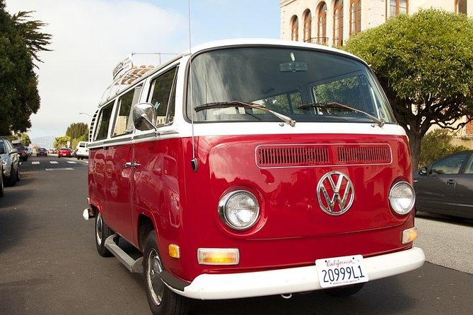Vantigo - The Original San Francisco VW Bus Tour - Palace of Fine Arts and the Golden Gate Bridge