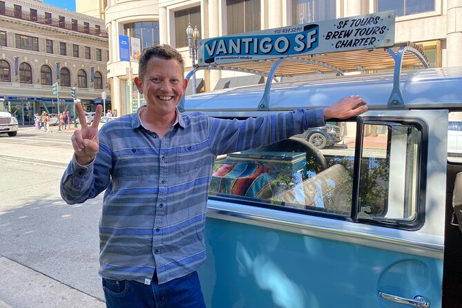 Vantigo - The Original San Francisco VW Bus Tour - Painted Ladies and Haight Street