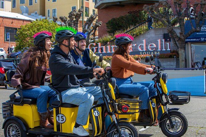 Wharf to Golden Gate Bridge - GoRide Electric Scooter Rentals - Why the audio guide matters
