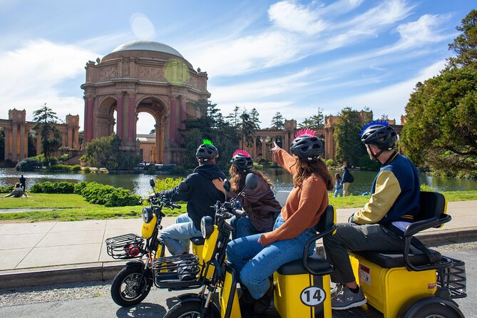 Wharf to Golden Gate Bridge - GoRide Electric Scooter Rentals - What the 90-minute timing really gives you
