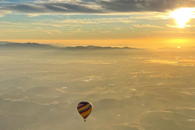 Wine Country Join-in Flight - The takeoff is exciting, then surprisingly calm