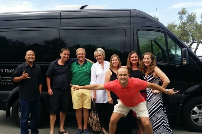Winery and Vineyard Transportation in Executive Style Mercedes-Benz Sprinter - A private Napa day without the driving