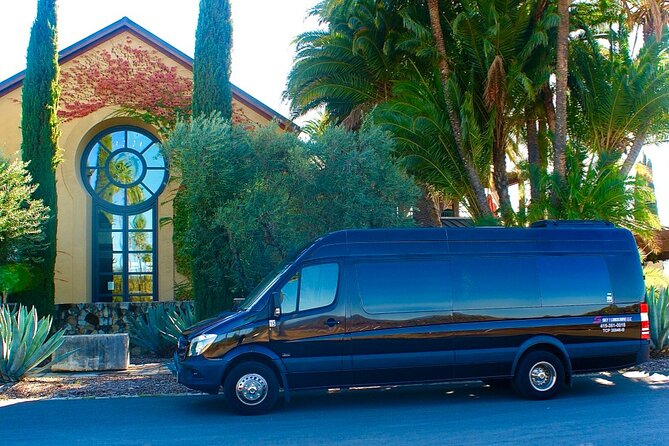 Winery and Vineyard Transportation in Executive Style Mercedes-Benz Sprinter - Why three wineries can be the right number